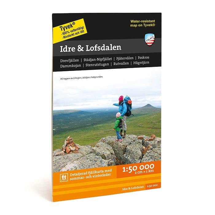 Calazo förlag Idre & Lofsdalen 1:50.000 NoColour Calazo förlag