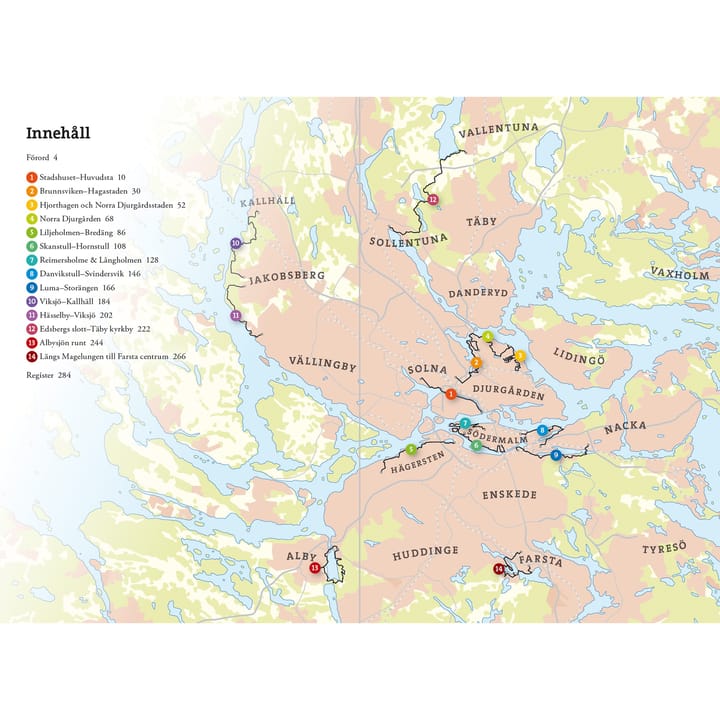 Kulturvandringar kring Stockholm Nocolour Calazo förlag