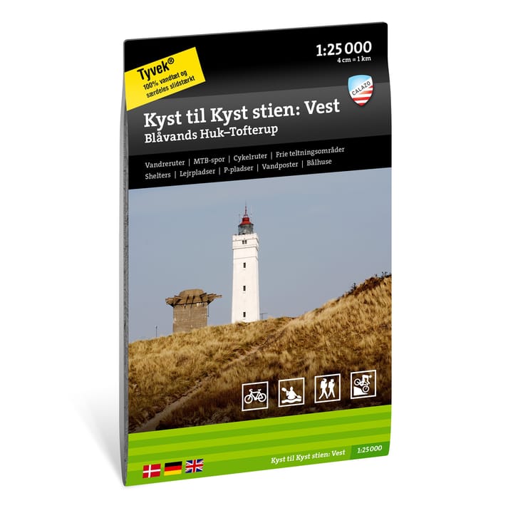Calazo förlag Kyst Till Kyst Stien Vest Nocolour Calazo förlag