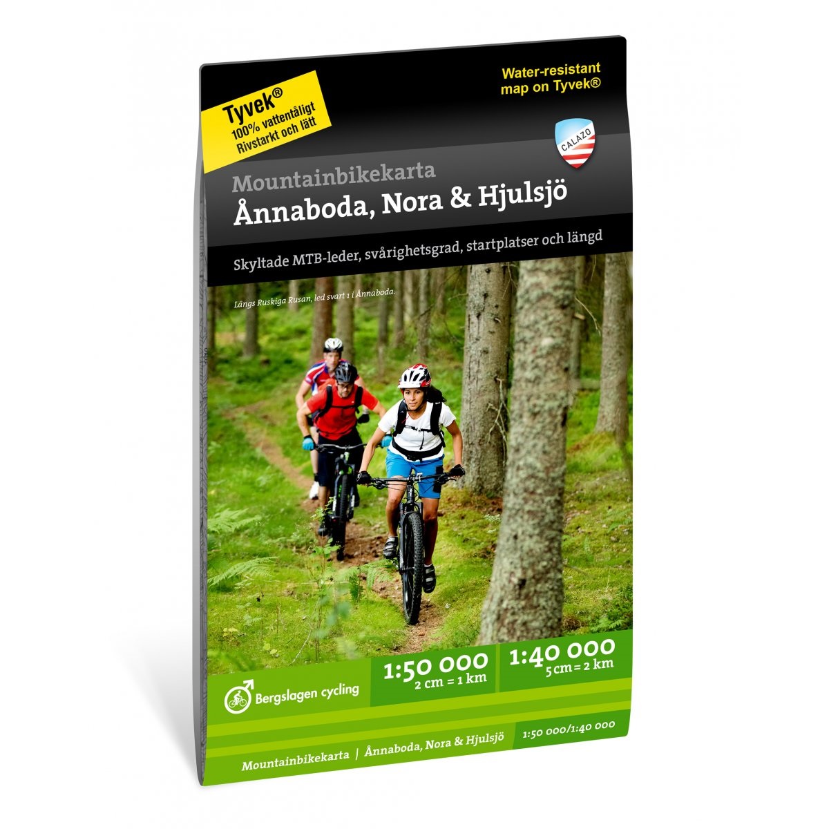 Mountainbikekarta: Ånnaboda Nora & Hjulsjö NoColour