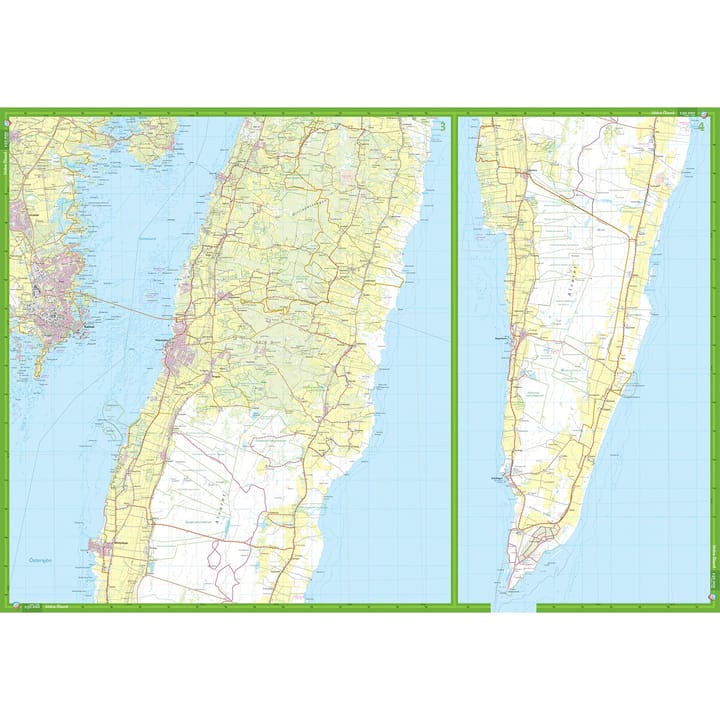 Calazo förlag Öland 1:50 000 Nocolour Calazo förlag