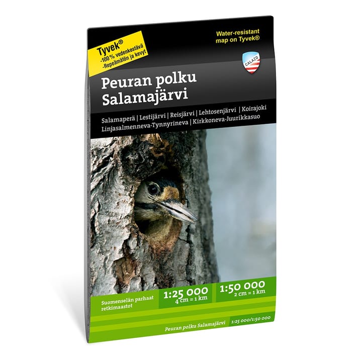 Calazo förlag Peuran polku Salamajärvi 1:25.000/1:50.000 NoColour Calazo förlag