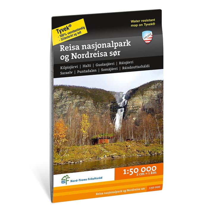 Calazo förlag Reisa nasjonalpark og Nordreisa sør Nocolour Calazo förlag