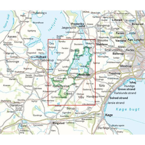 Calazo förlag Roskilde & Nationalpark Skjoldungernes Land Nocolour Calazo förlag