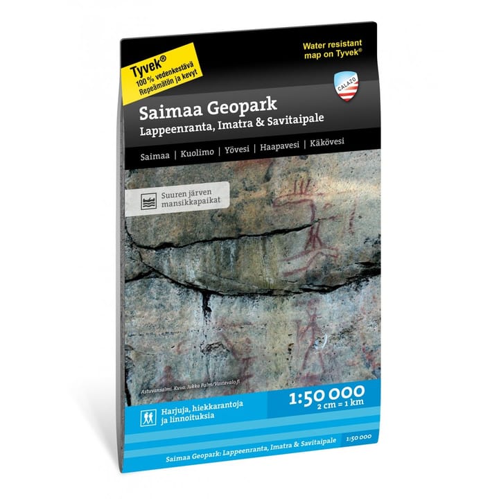 Calazo förlag Saimaa Geopark Lappeenranta, Imatra & Savitaipale NoColour Calazo förlag