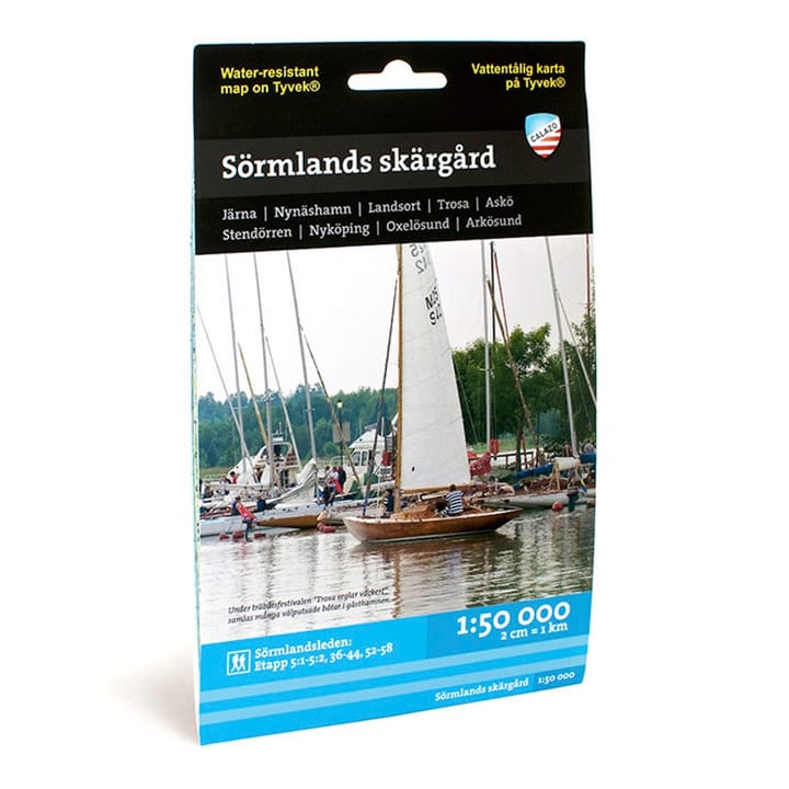 Calazo förlag Sörmlands skärgård 1:50.000 NoColour Calazo förlag