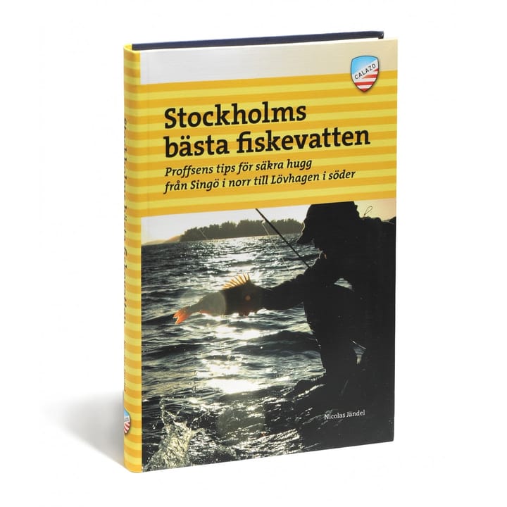 Calazo förlag Stockholms Bästa Fiskevatten NoColour Calazo förlag