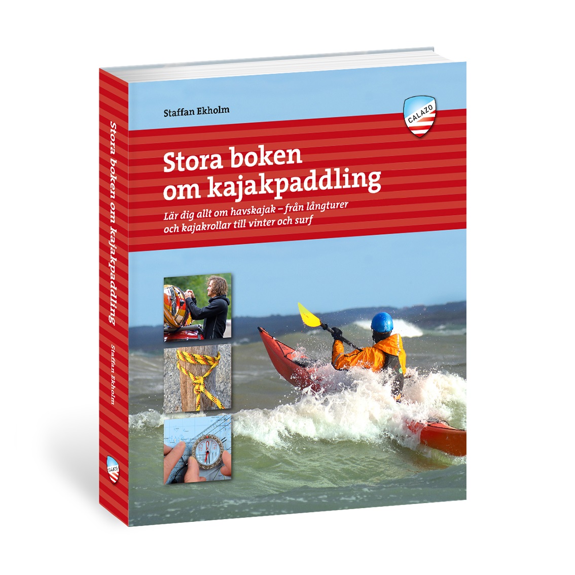 Calazo förlag Stora Boken Om Kajakpaddling Nocolour