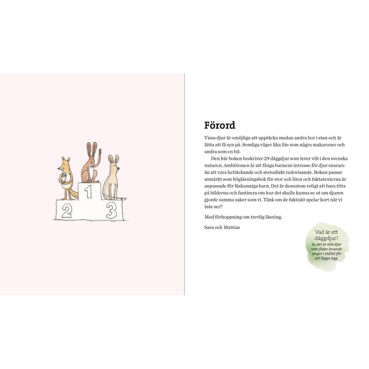 Calazo förlag Svenska Däggdjur Nocolour Calazo förlag