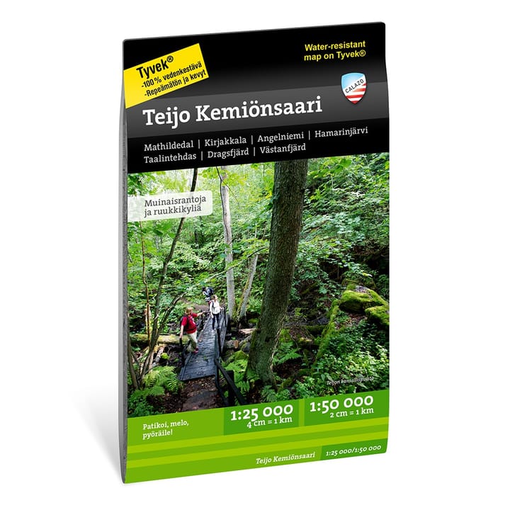 Calazo förlag Teijo Kemiönsaari 1:25.000/1:50.000 NoColour Calazo förlag