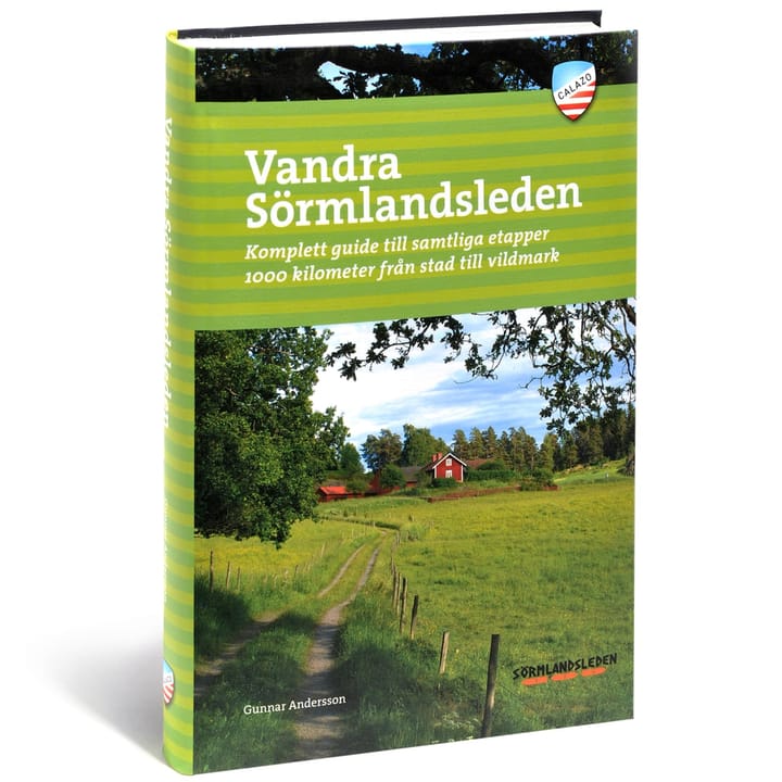 Calazo förlag Vandra Sörmlandsleden (4:e uppl.) NoColour Calazo förlag