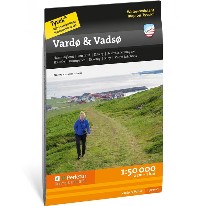 Calazo förlag Turkart Vardø & Vadsø 1:50.000 NoColour Calazo förlag