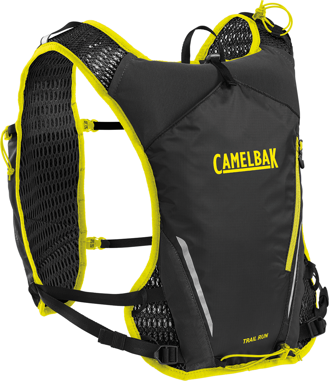 CamelBak Trail Run Vest 34 Black/Safety Yellow OneSize, Black/Safety Yellow