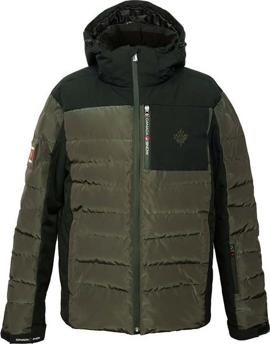 Canada Snow Men's Josh Jacket Down Green Canada Snow