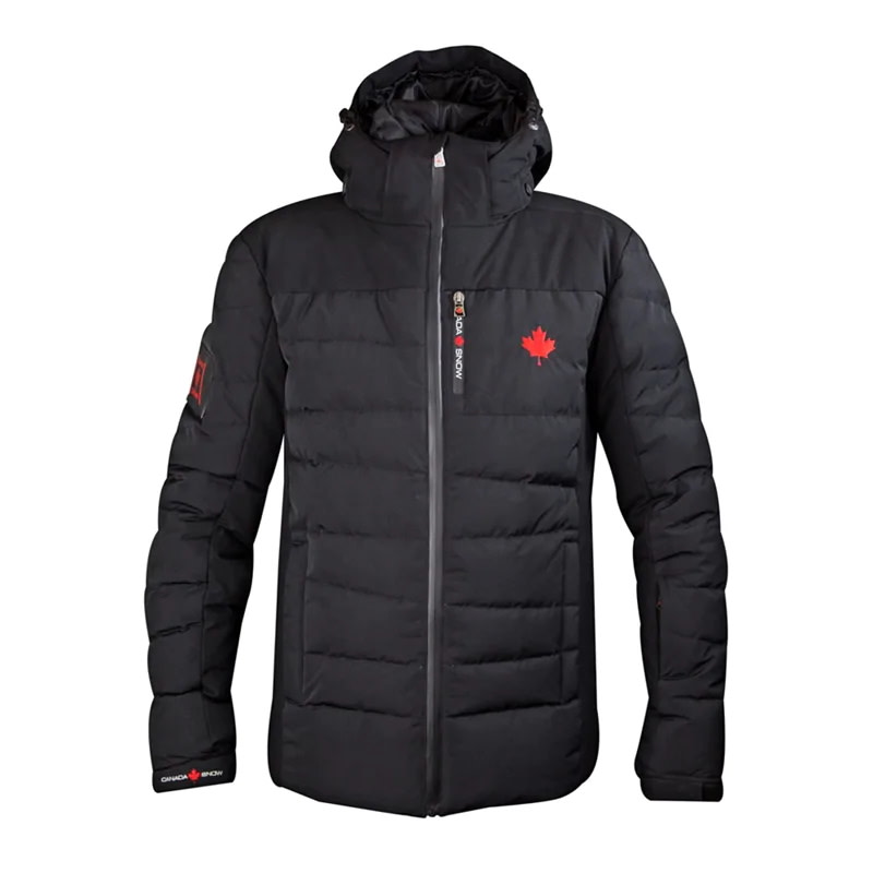 Canada Snow Men's Josh Jacket Down Black Tjocka dunjackor XXL