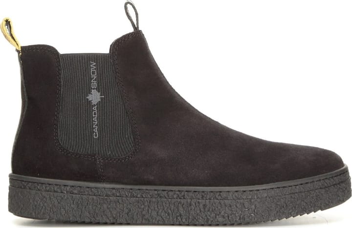 Canada Snow Men's Mount Verm Suede Boots Black Canada Snow