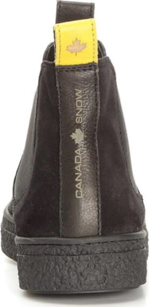Canada Snow Men's Mount Verm Suede Boots Black Canada Snow