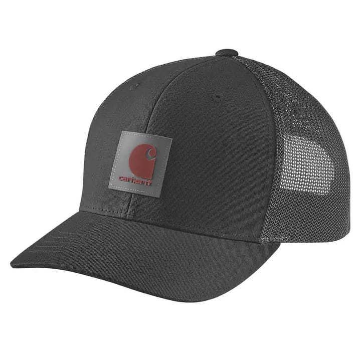 Carhartt Twill Mesh-Back Logo Patch Cap Black Carhartt