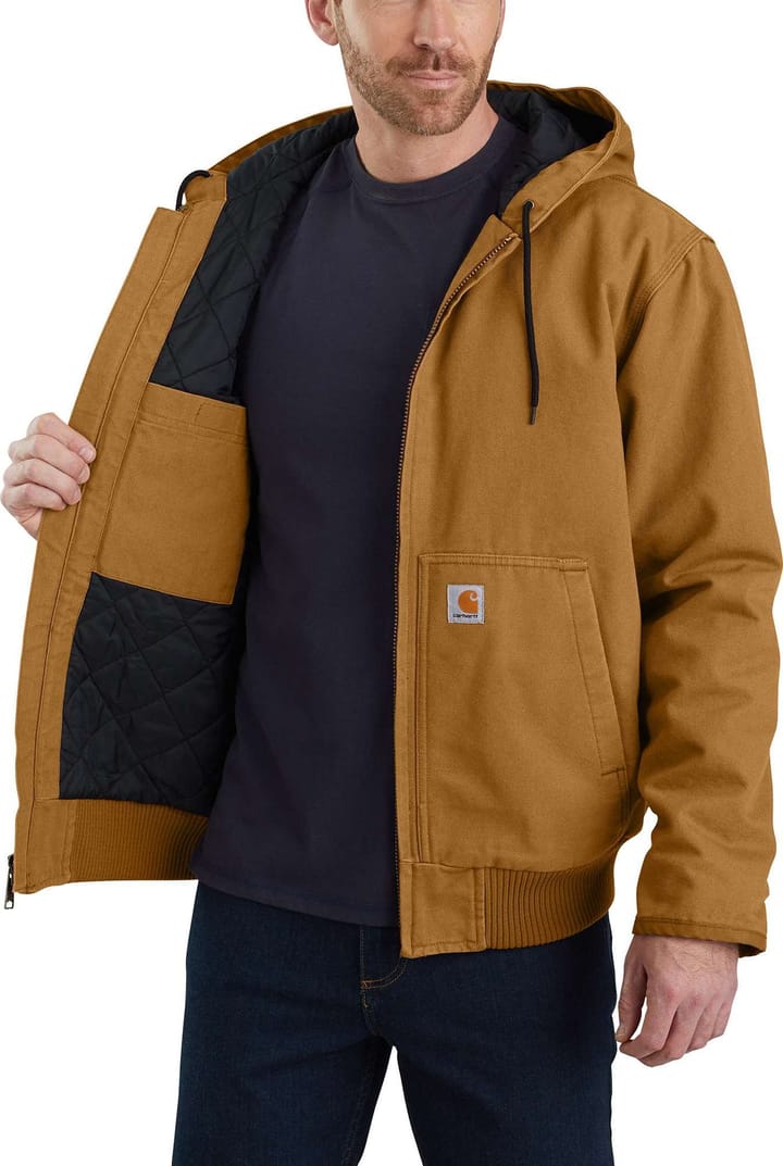 Men's Duck Active Jacket Carhartt® Brown Carhartt