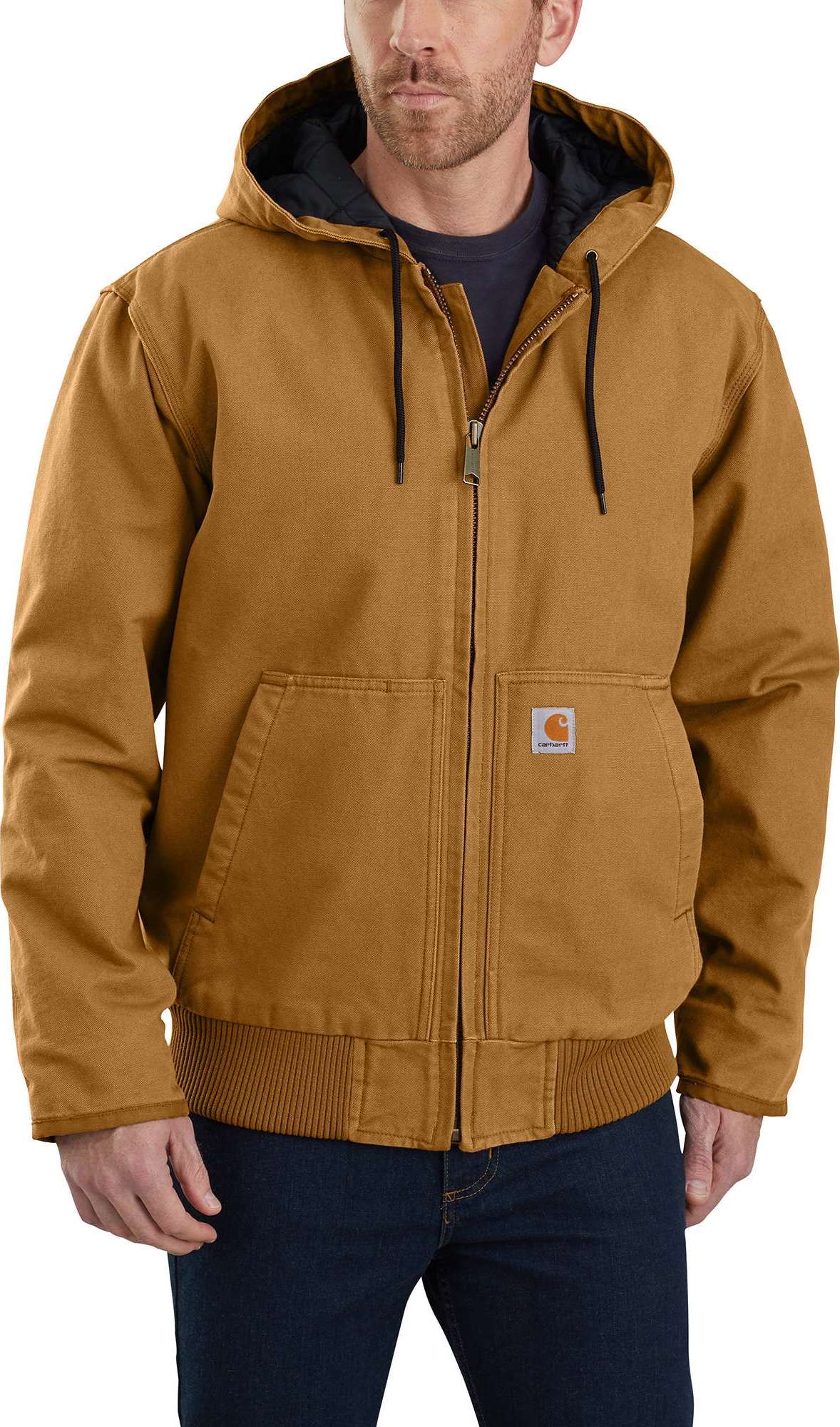 Men’s Duck Active Jacket Carhartt® Brown