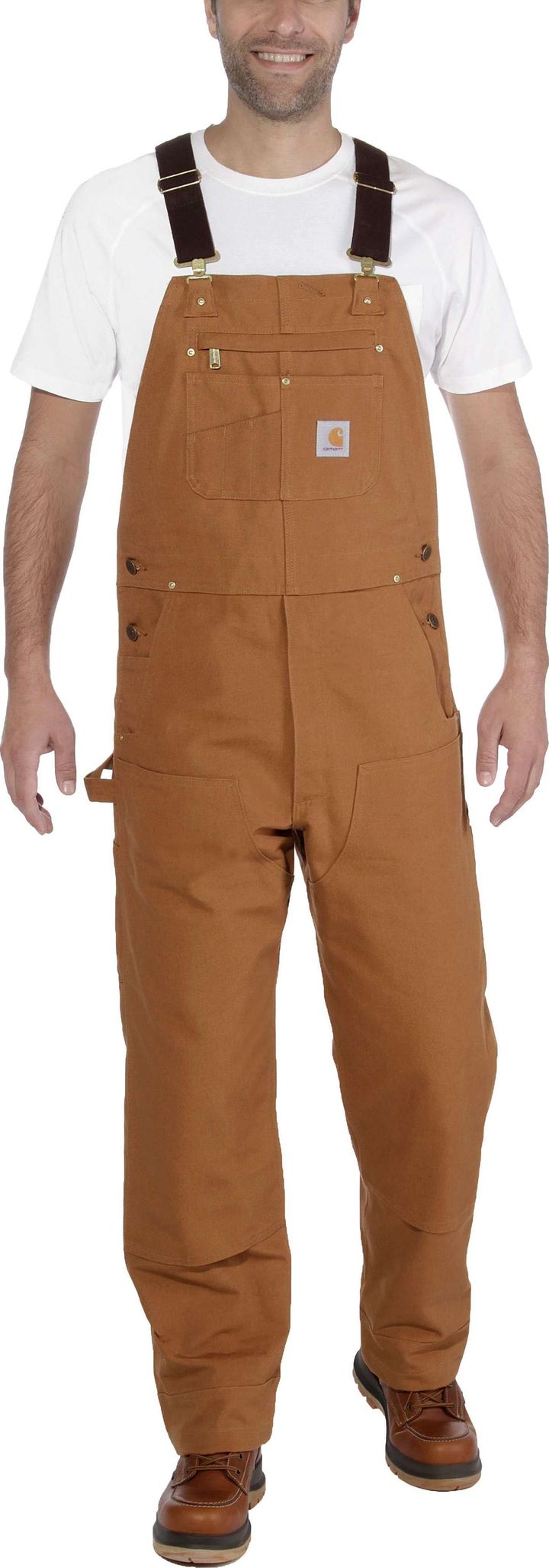 Carhartt Men's Bib Overall Carhartt® Brown Carhartt