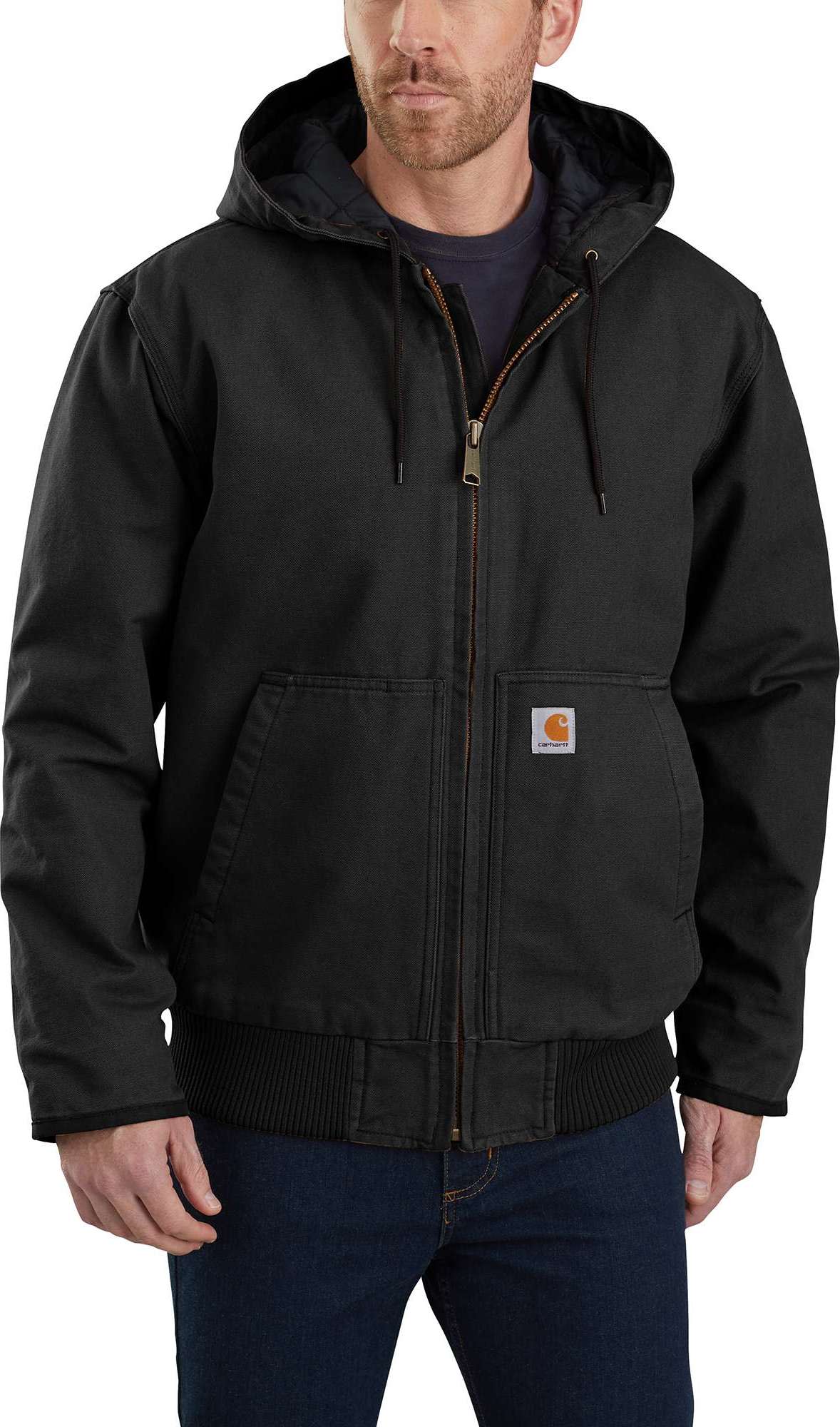 Carhartt Men's Duck Active Jacket Black | Buy Carhartt Men's Duck