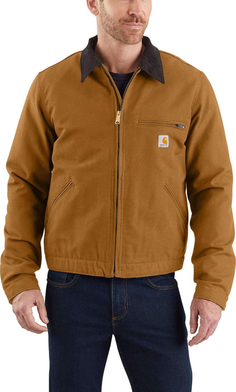 Carhartt Men's Duck Detroit Jacket Carhartt® Brown | Buy Carhartt