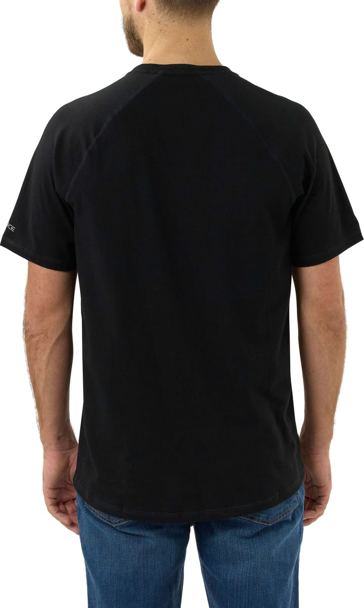 Men's Force Short Sleeve Pocket T-shirt Black Carhartt