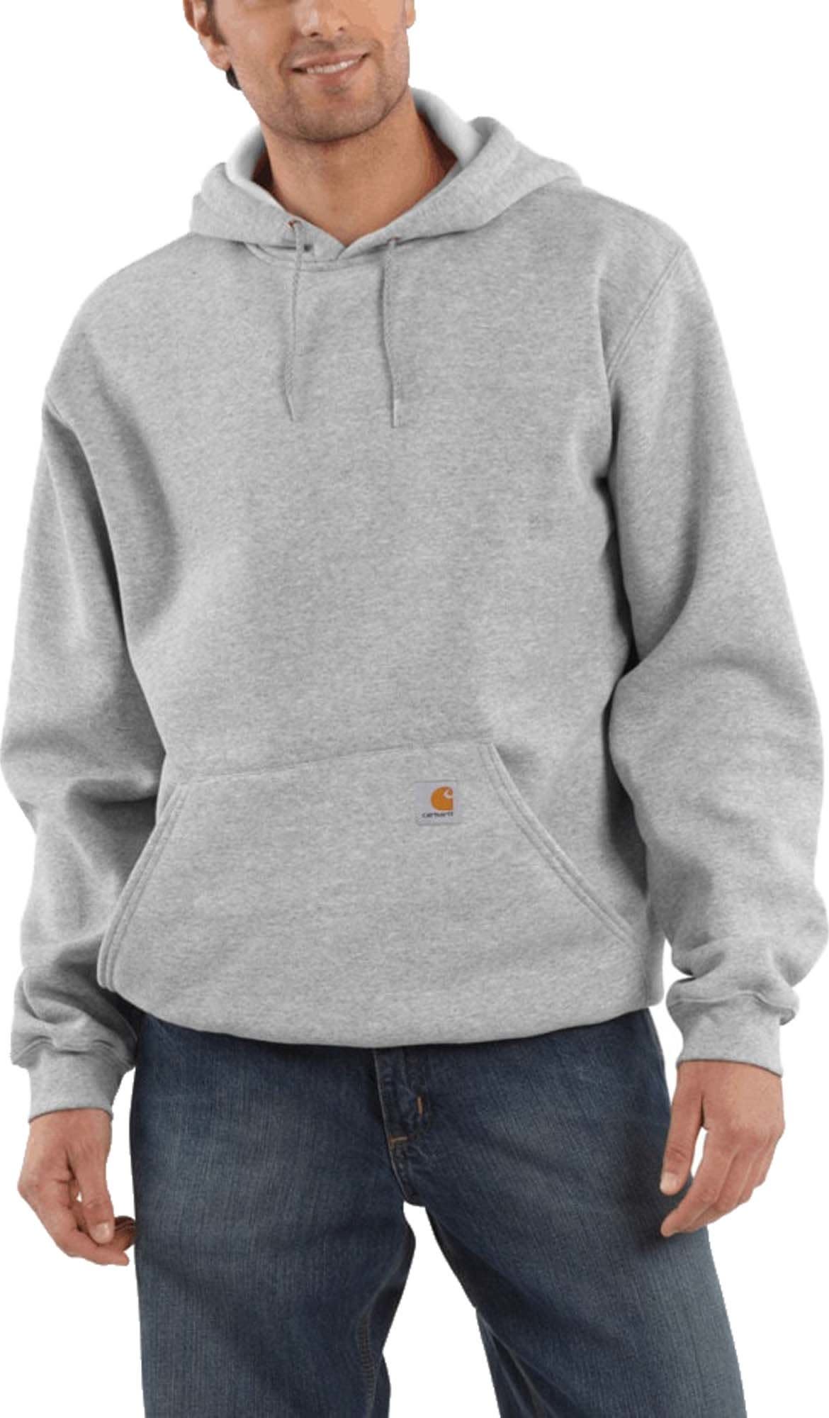 Carhartt Men’s Hooded Sweatshirt Heather Grey