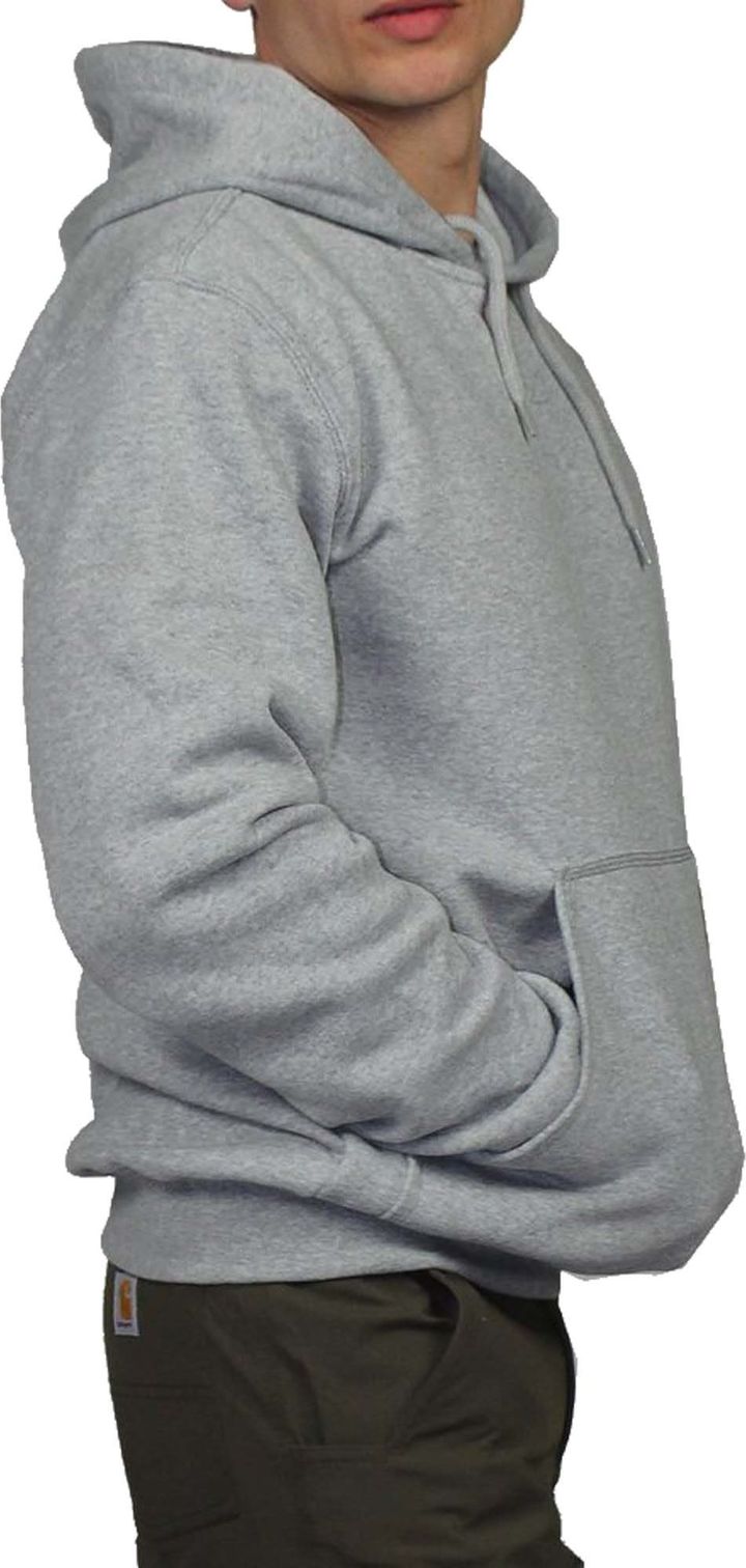 Carhartt Men's Hooded Sweatshirt Heather Grey Carhartt