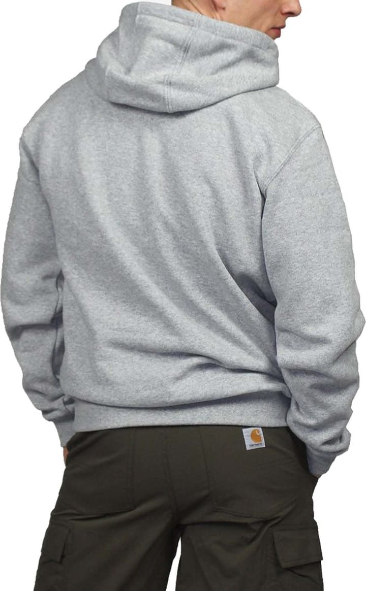 Carhartt Men's Hooded Sweatshirt Heather Grey Carhartt