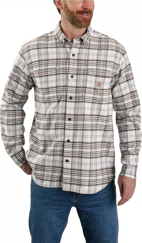 Carhartt Carhartt Men's Midweight Flannel L/S Plaid Shirt MALT L, MALT