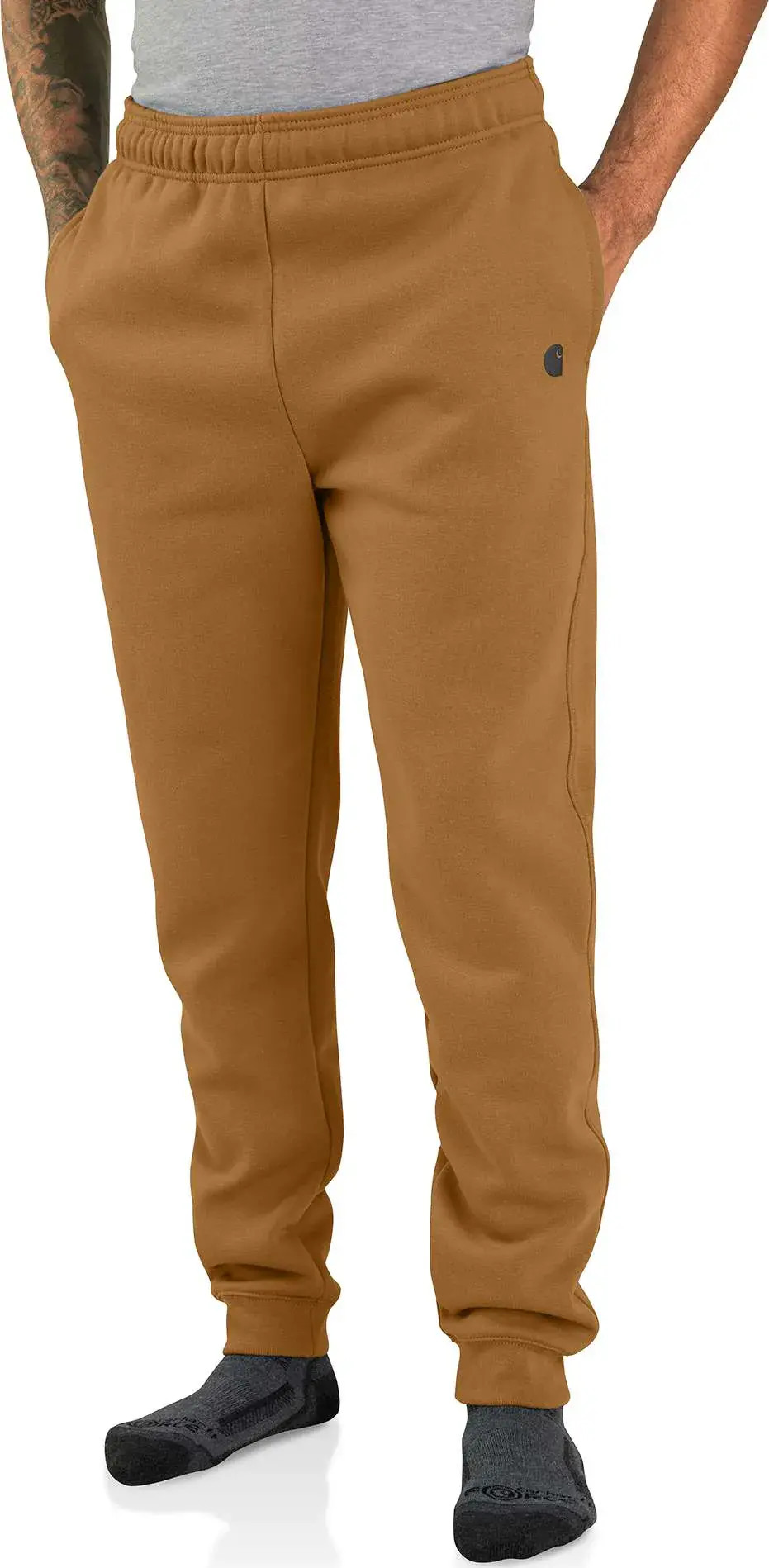 Men’s Midweight Tapered Sweatpant Carhartt® Brown