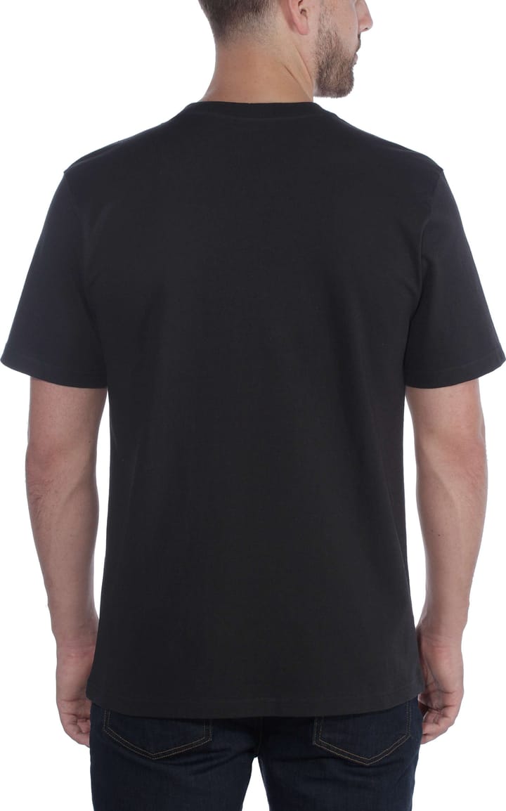 Carhartt Men's Relaxed Fit Heavyweight Short Sleeve T-Shirt Black Carhartt