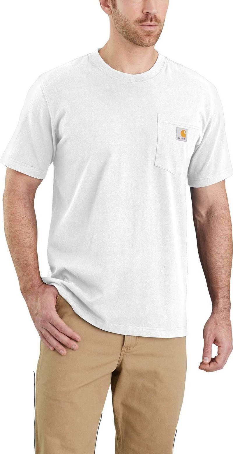 Carhartt Men's Workwear Pocket S/S T-Shirt White | Buy Carhartt