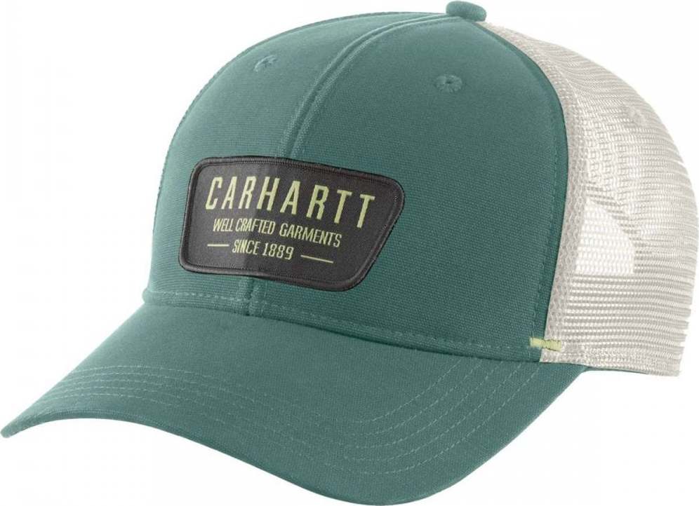 Carhartt Mesh Back Crafted Patch Cap SLATE GREEN