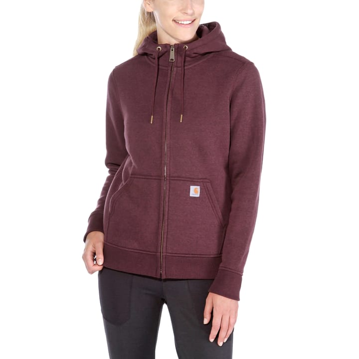 Women's Clarksburg Full Zip Hoodie Fudge Heather Carhartt