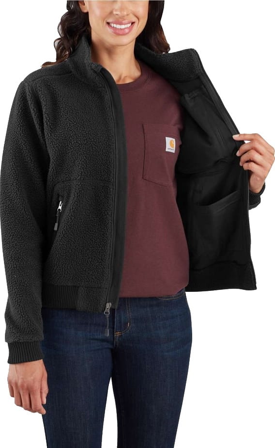 Carhartt Women's Fleece Jacket Black Carhartt