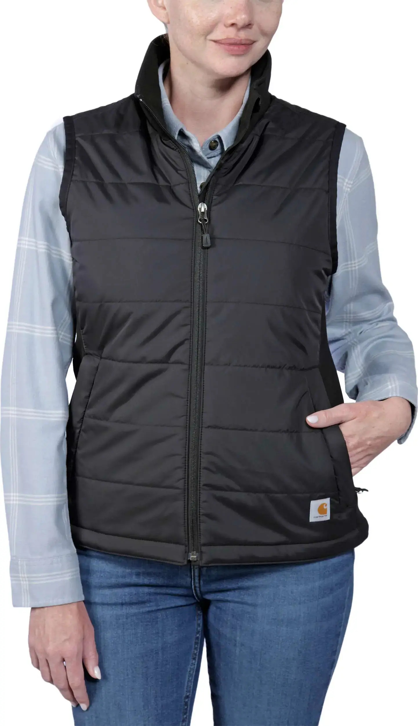 Women’s Relaxed Fit Lightweight Insulated Vest Black