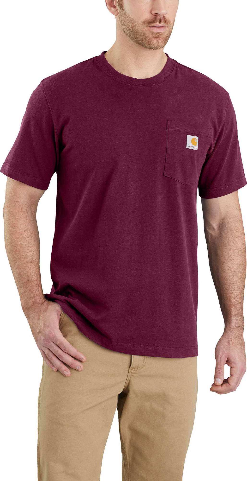 Carhartt Men’s Workwear Pocket S/S T-Shirt PORT