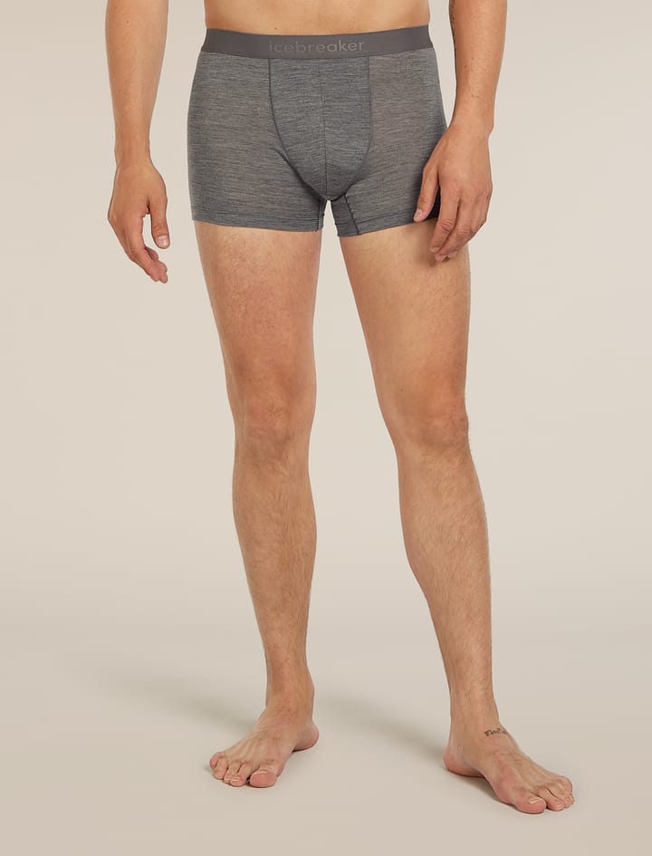 Icebreaker Men's Cool-Lite Anatomica Boxers Gritstone Hthr-013 Icebreaker