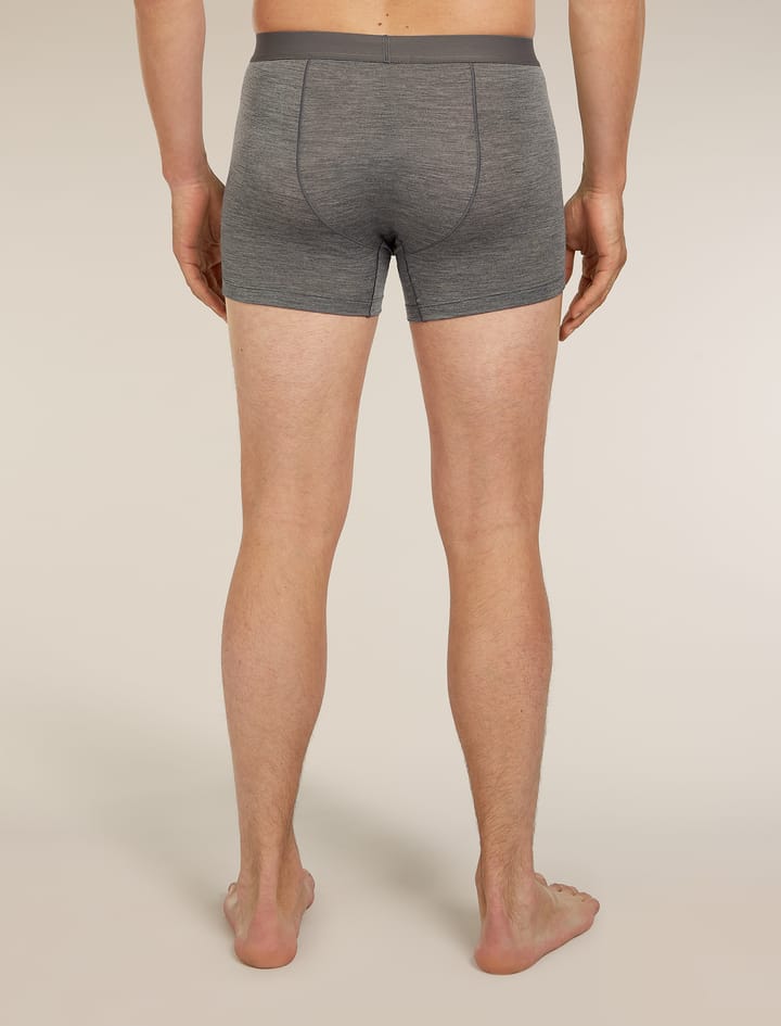 Icebreaker Men's Cool-Lite Anatomica Boxers Gritstone Hthr-013 Icebreaker
