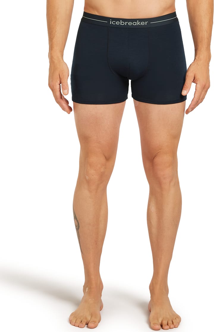 Icebreaker Men's Anatomica Boxers MIDNIGHT NAVY Icebreaker Icebreaker Men's Anatomica Boxers MIDNIGHT NAVY Icebreaker