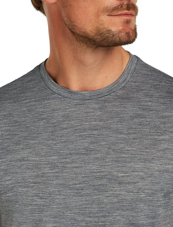 Icebreaker Men Merino 150 Tech Lite Iii Ss Tee Gritstone Heather Icebreaker