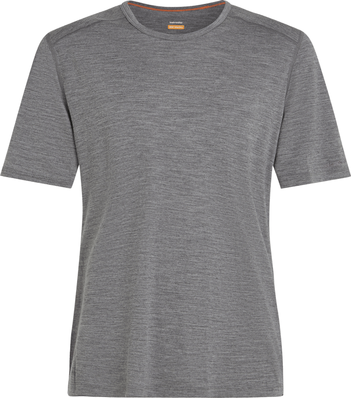 Icebreaker Men's 200 Oasis Short Sleeve Crewe Gritstone Heather Icebreaker