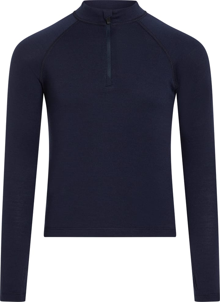 Icebreaker Kids' 260 Tech Long Sleeve Half Zip Midnight Navy Icebreaker
