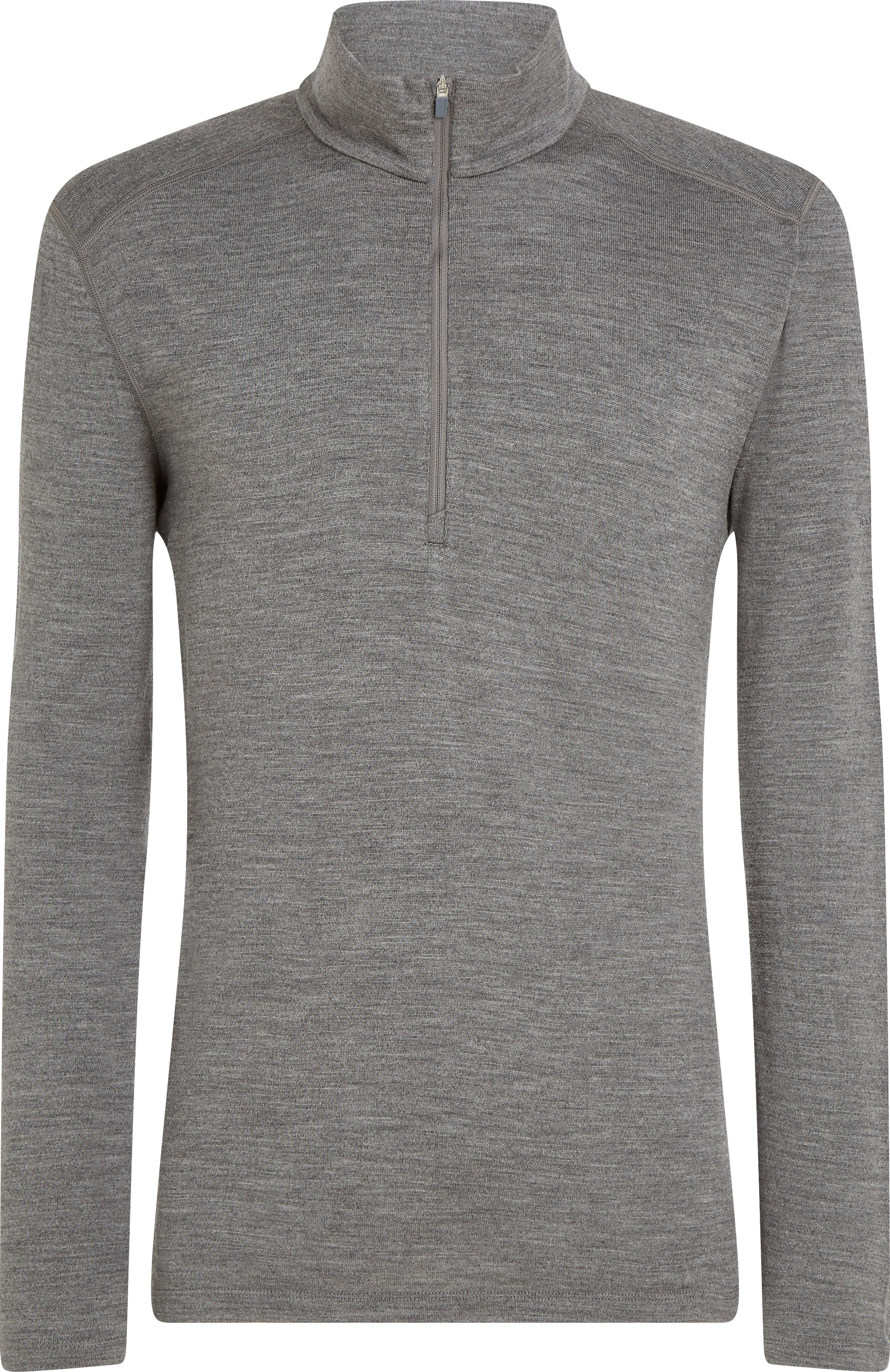 Icebreaker Men's 260 Tech Longsleeve Half Zip Gritstone Heather