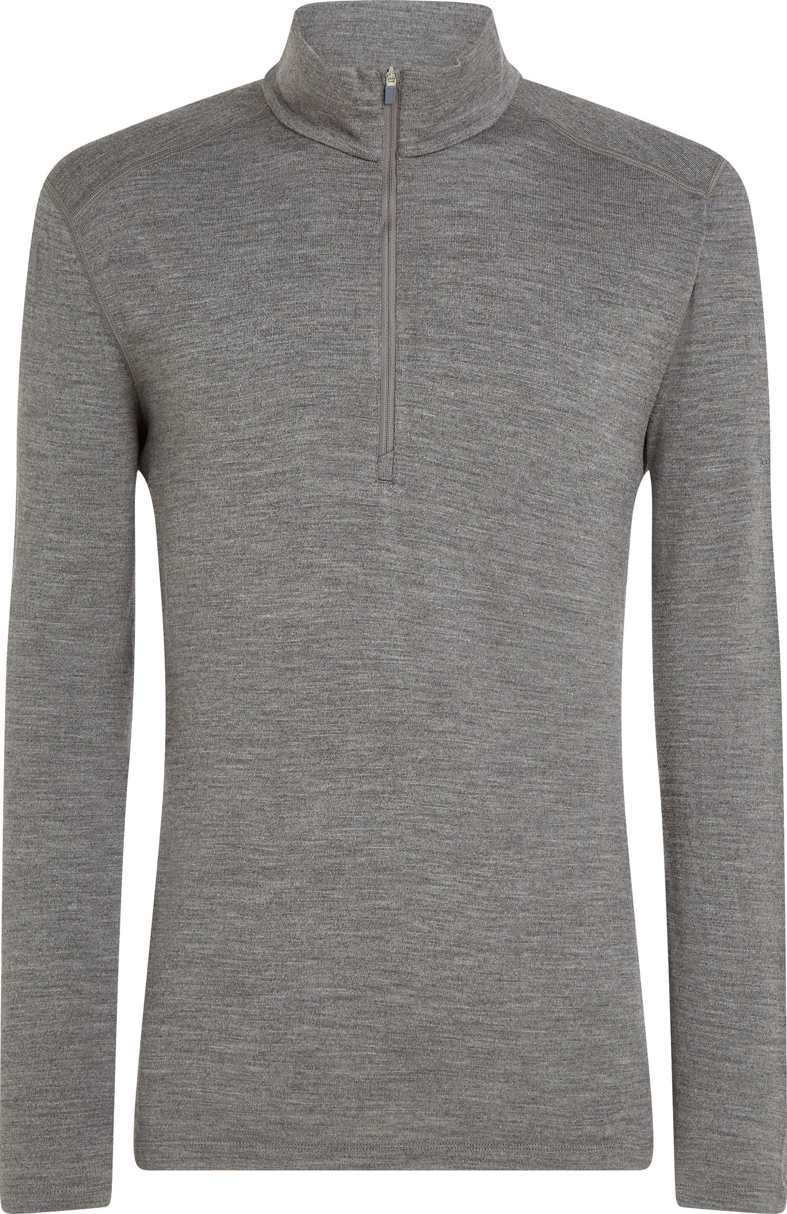 Icebreaker Men's 260 Tech Longsleeve Half Zip Gritstone Heather