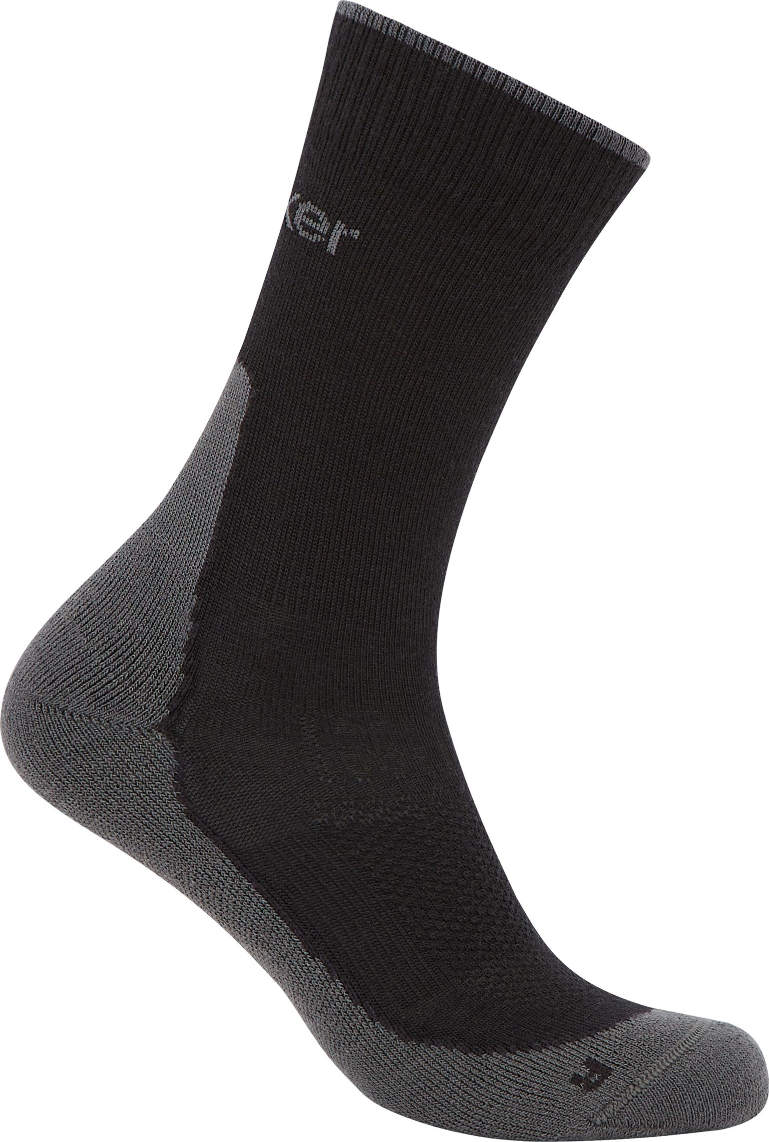 Icebreaker Men Merino Hike+ Light Crew Black/obsidian