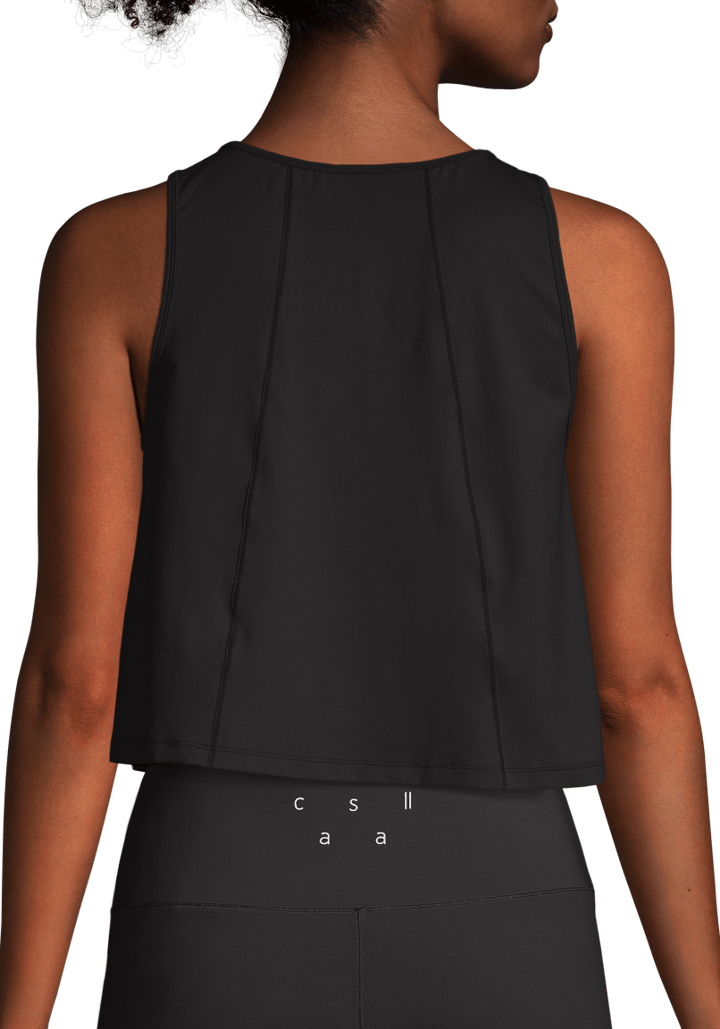 Women's A-Line Short Tank Black Casall